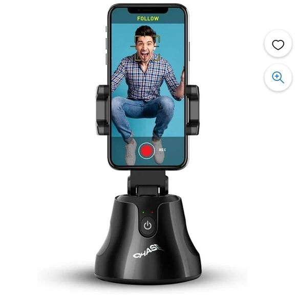 Bluetooth CHASE BY IJOY Face/object tracking tripod Nee in Box - Picture 1 of 11